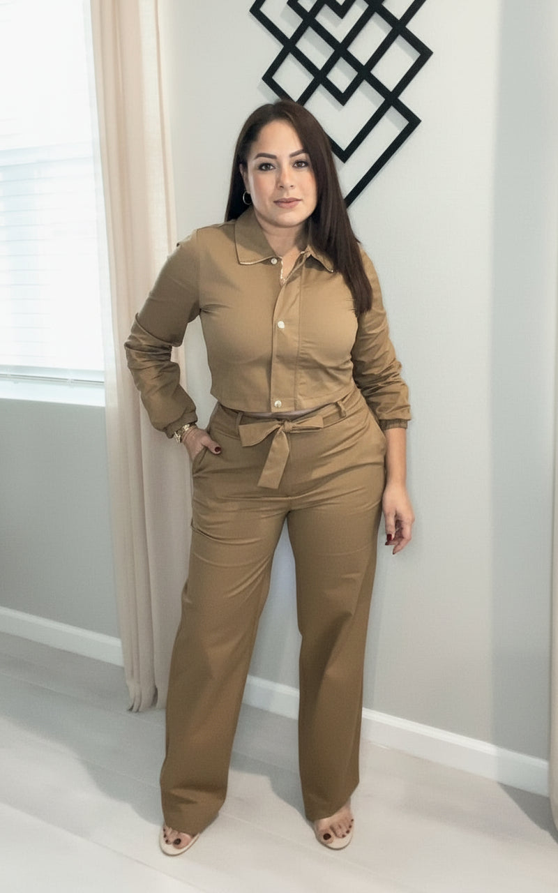 Long Sleeve Set- Bronze