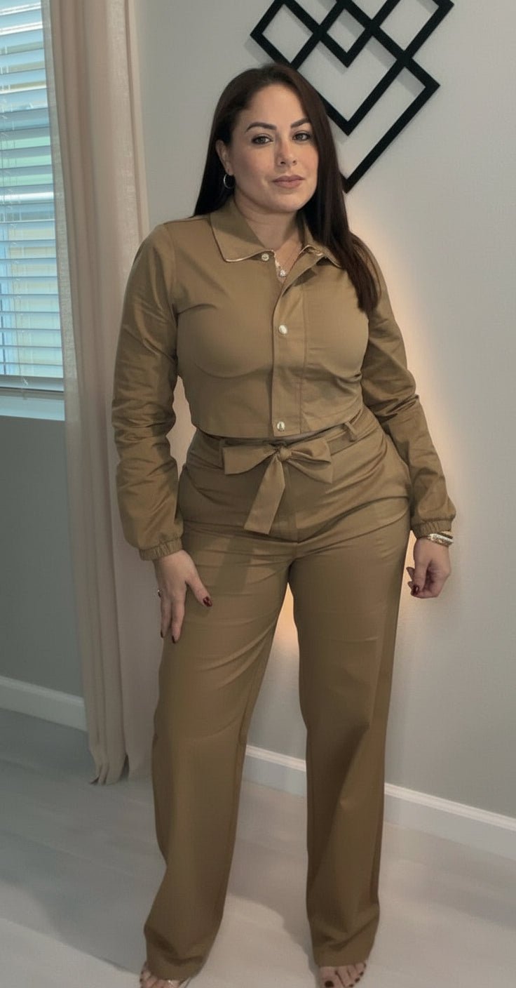 Long Sleeve Set- Bronze