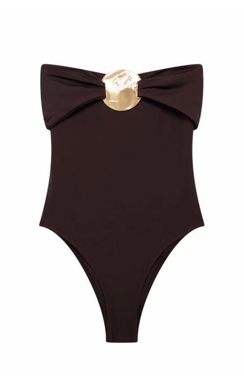 Chic Bodysuit Marrón